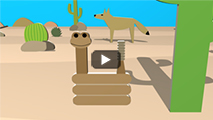 animais do deserto de mojave
